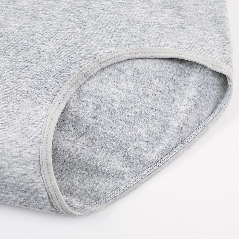Comfortable High Waist Cotton Plus Size Women's Underwear With Sculpting Breathable Fabric