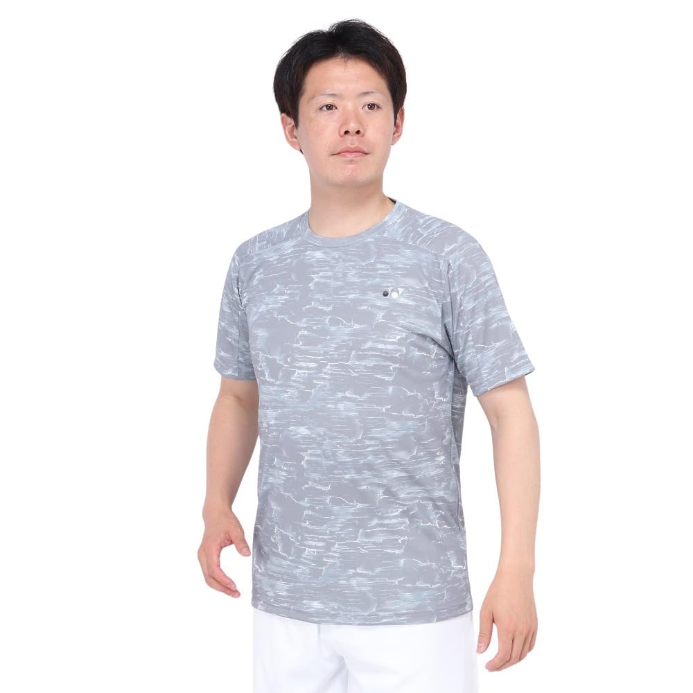 

Short Sleeve Shirt Game Shirt Gray L [Yonex] (Fit Style) (010)