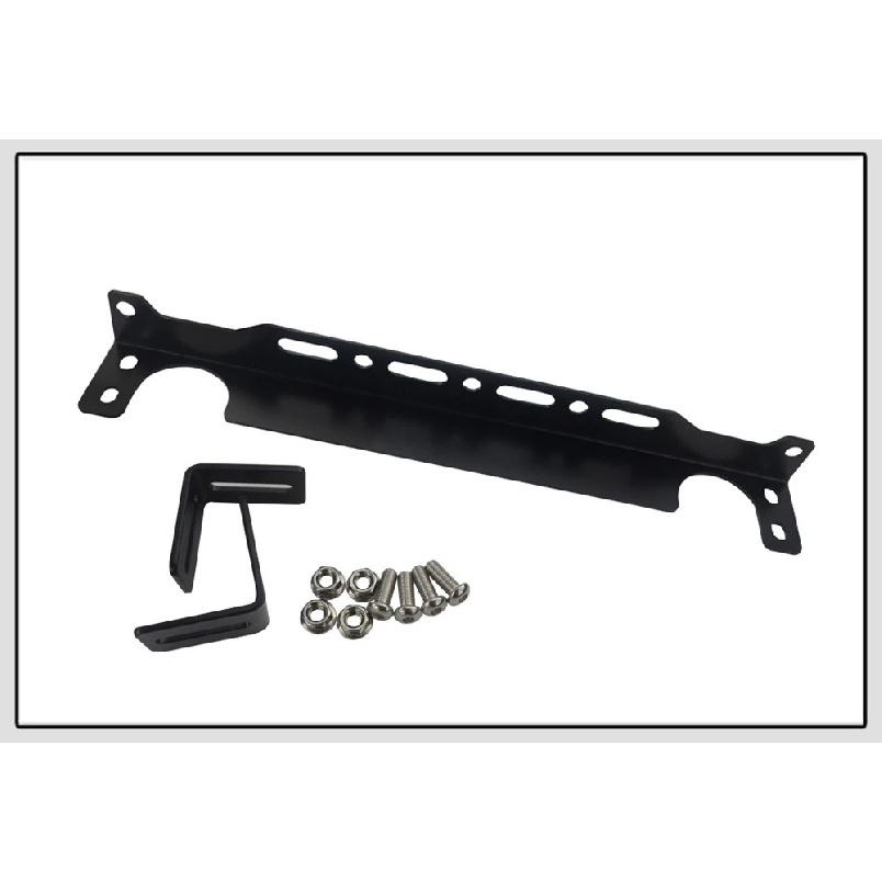 VR - New British Type Universal Engine Oil Cooler Mounting Bracket Kit 2mm Thickness Aluminum VR-OCB01