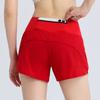 2025 New Sports Shorts Women Fake Two Pieces Anti-exposure Marathon Running Shorts Training Fitness Yoga Pants