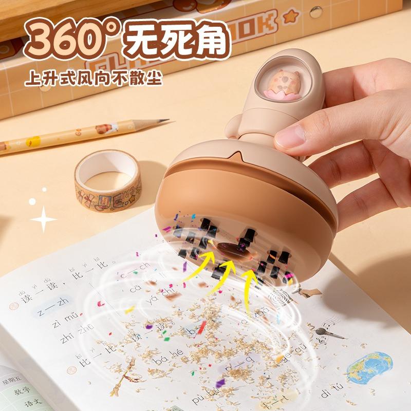 Mini Aspirador de Mesa Elétrico Para Borracha Migalhas Limpeza de Mesa Para Estudantes