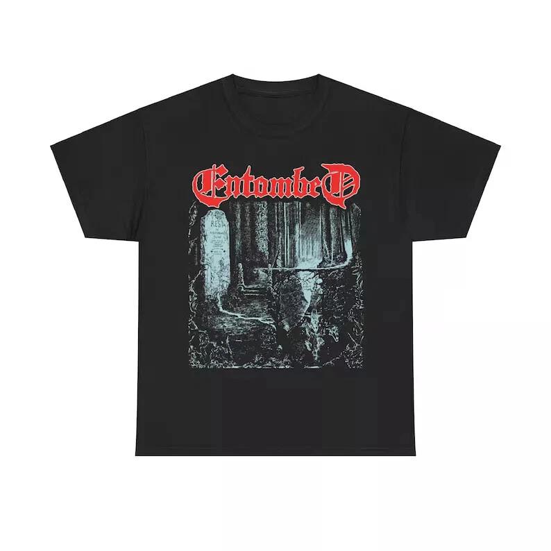 Entombed The Left Hand Path T Shirt Vintage Death Metal Carcass Bolt Thrower Y2K XL