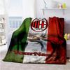 Ac Milan Customize Your Name Blanket Lightweight Customizable Blanket Warmthful Decor Suitable for Office Bedding Picnics Sofa Four Seasons Universal