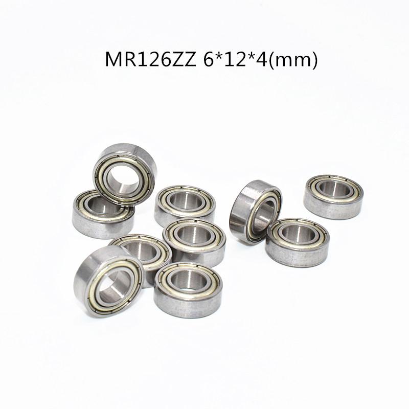 MR126ZZ Miniatur Lager 10 Stück 6*12*4(mm)