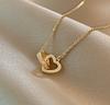 Non-Fading Luxury Maple Leaf Butterfly Clavicle Necklace