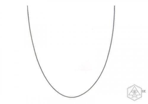 Bebello [Bs-373] 925 Silver Basic Chain Necklace