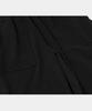 LETTERCOMO Heavy Cotton Garment Piping Wide Sweatpants Black