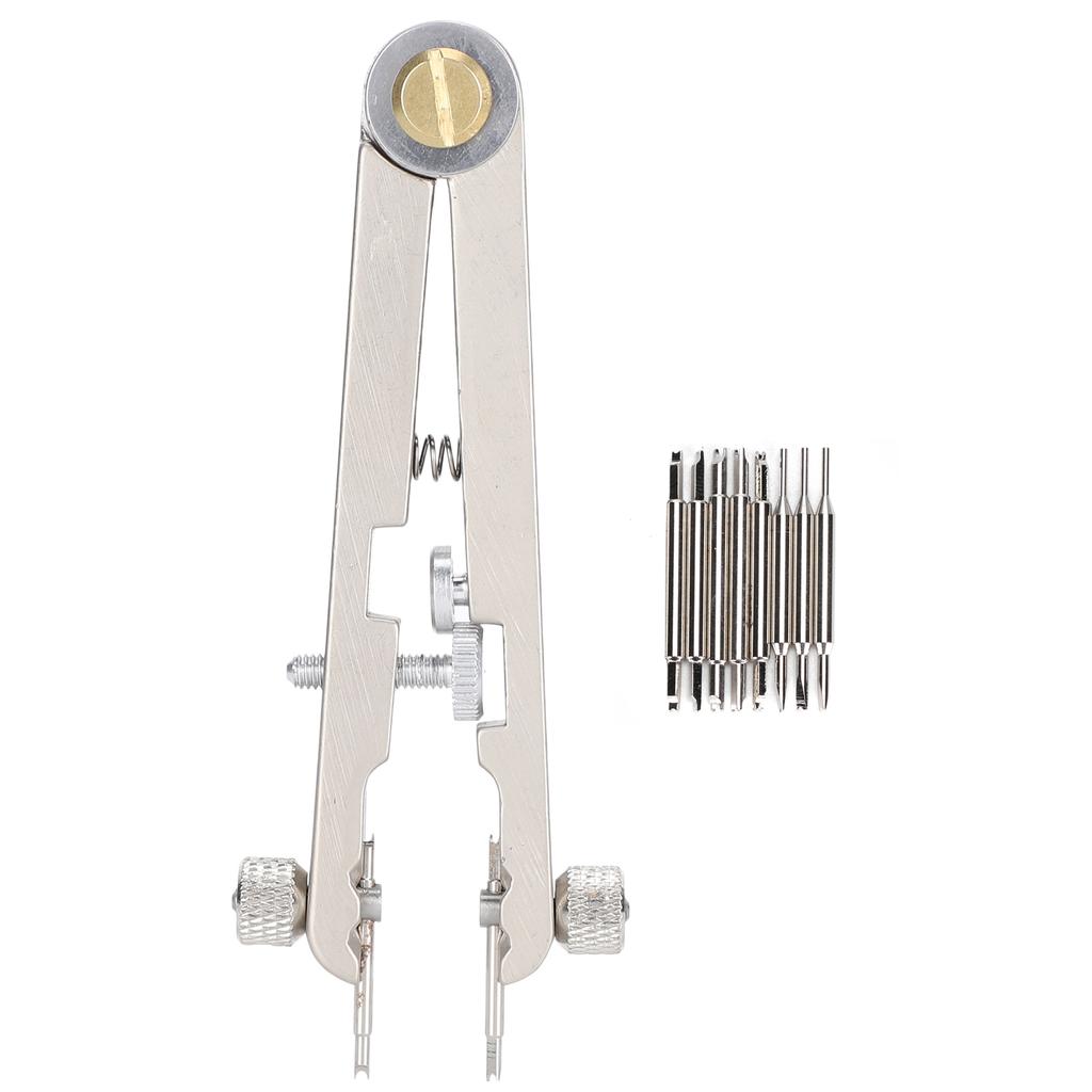 Kleště na náramek hodinek z legované oceli s kolíčky Nástroj na pružinové kolíčky řemínku hodinek Nástroj na opravu hodinek