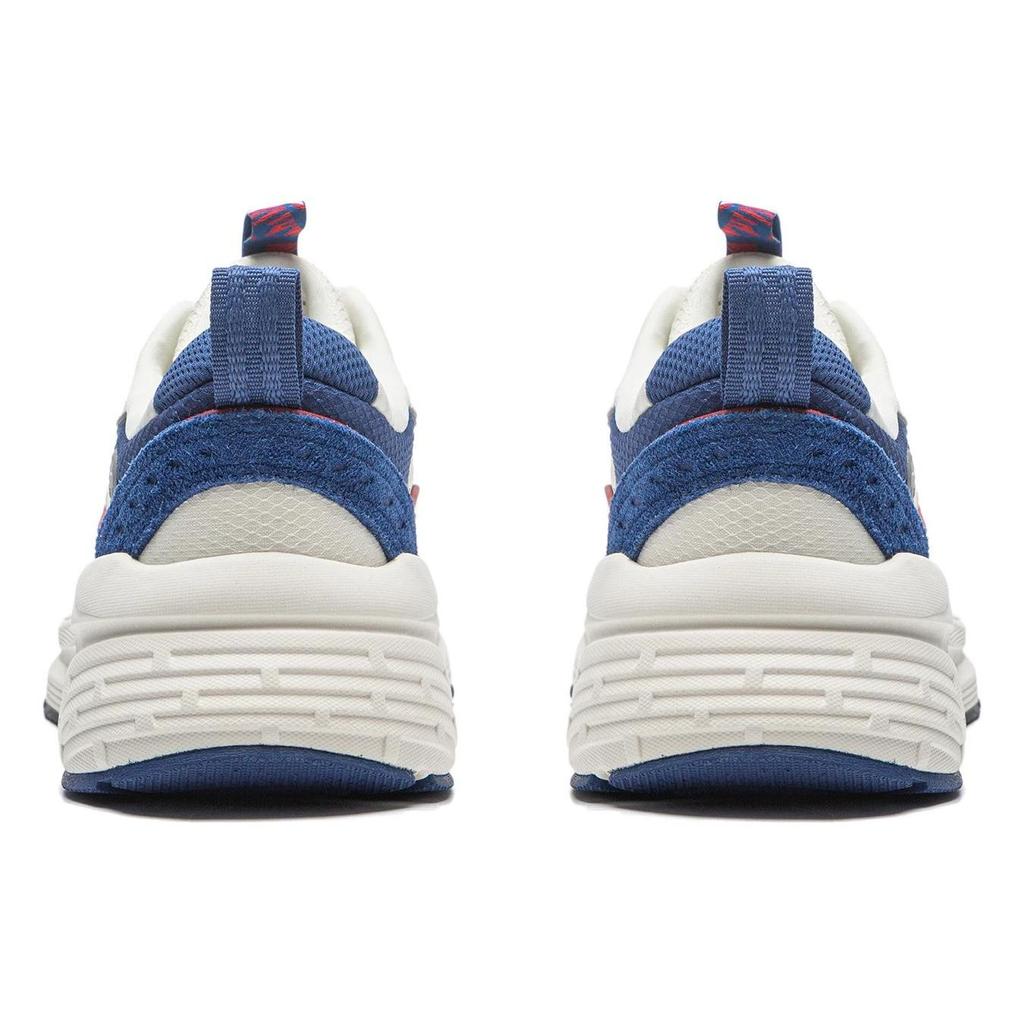 Li Ning Yixing Lite Comfortable Versatile Shock Absorbing Non-Slip Low-Top Casual Shoes Men Sneaker White Blue AGCT503-2