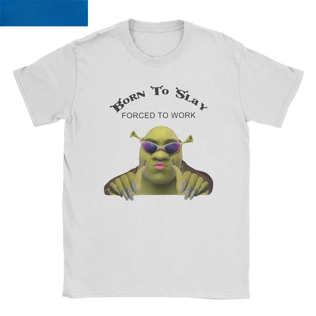 

Womens Shrek Fun Tshirt Fashion Short Sleeve Round Neck Print Women Clothing Aesthetic Harajuku Y2k Top Vintage Clothes Cozy S