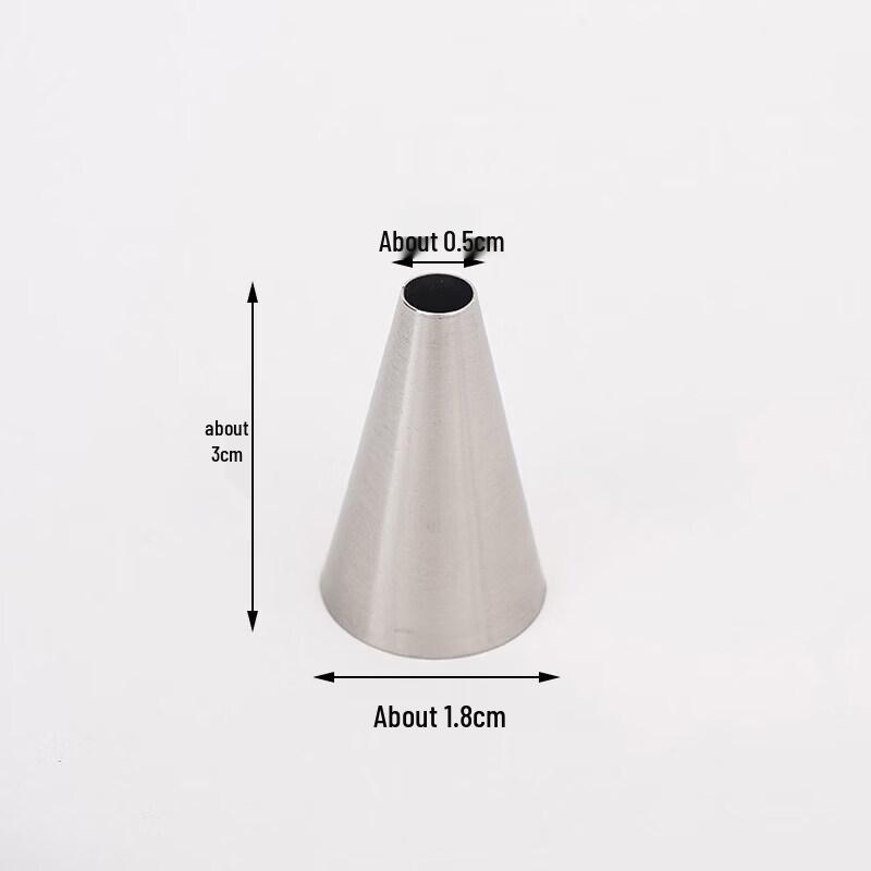 304 Stainless Steel Baking Decorating Nozzle