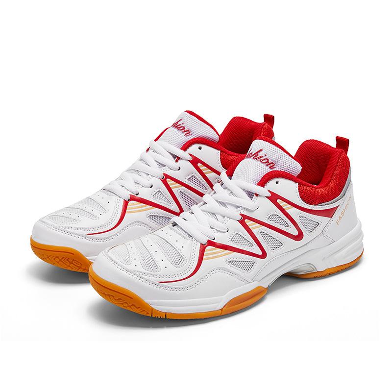 Badminton Shoes Men's and Women's Indoor and Outdoor Non-slip Wear-resistant Mesh Breathable Table Tennis Training Sports Shoes Tennis Shoes