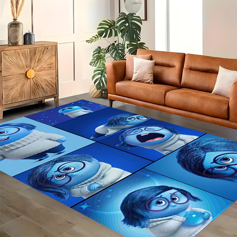Inside Out Emotions Adventure for Living Room Rug, Bedroom, Study Room, Hallway Decoration, Perfect for Home Decoration or Holiday Gifts