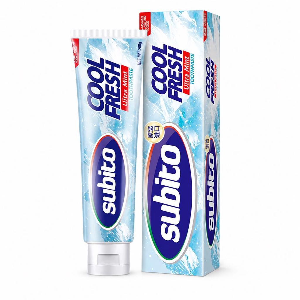 Subito Refreshing Bad Breath Relief Toothpaste 200g
