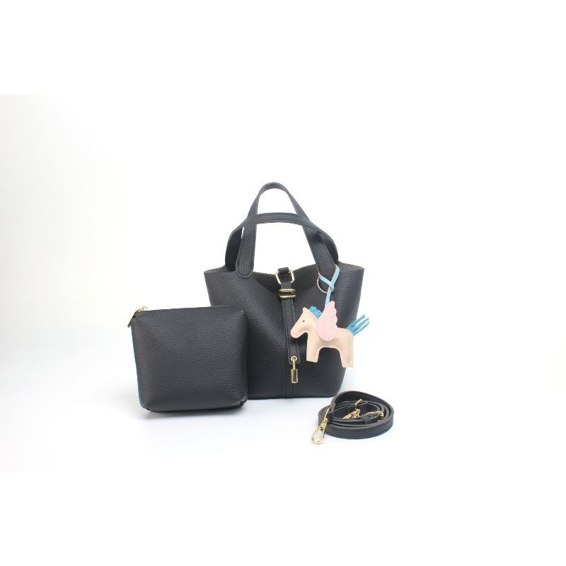 Borsa a tracolla, Borsa a spalla, Design lussuoso e di alta gamma, Stile piccolo e unico, Borsa a secchiello stile studente