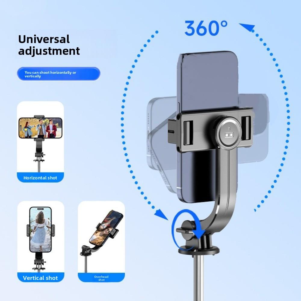 1.7m Bluetooth Selfie Stick 360° Rotating Selfie Stick Tripod  Live Broadcast