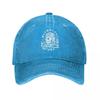 Fashion The Capsules Skull Baseball Cap for Unisex WomenDistressed Denim Washed Sun Cap Cool Outdoor Activities Hats Cap