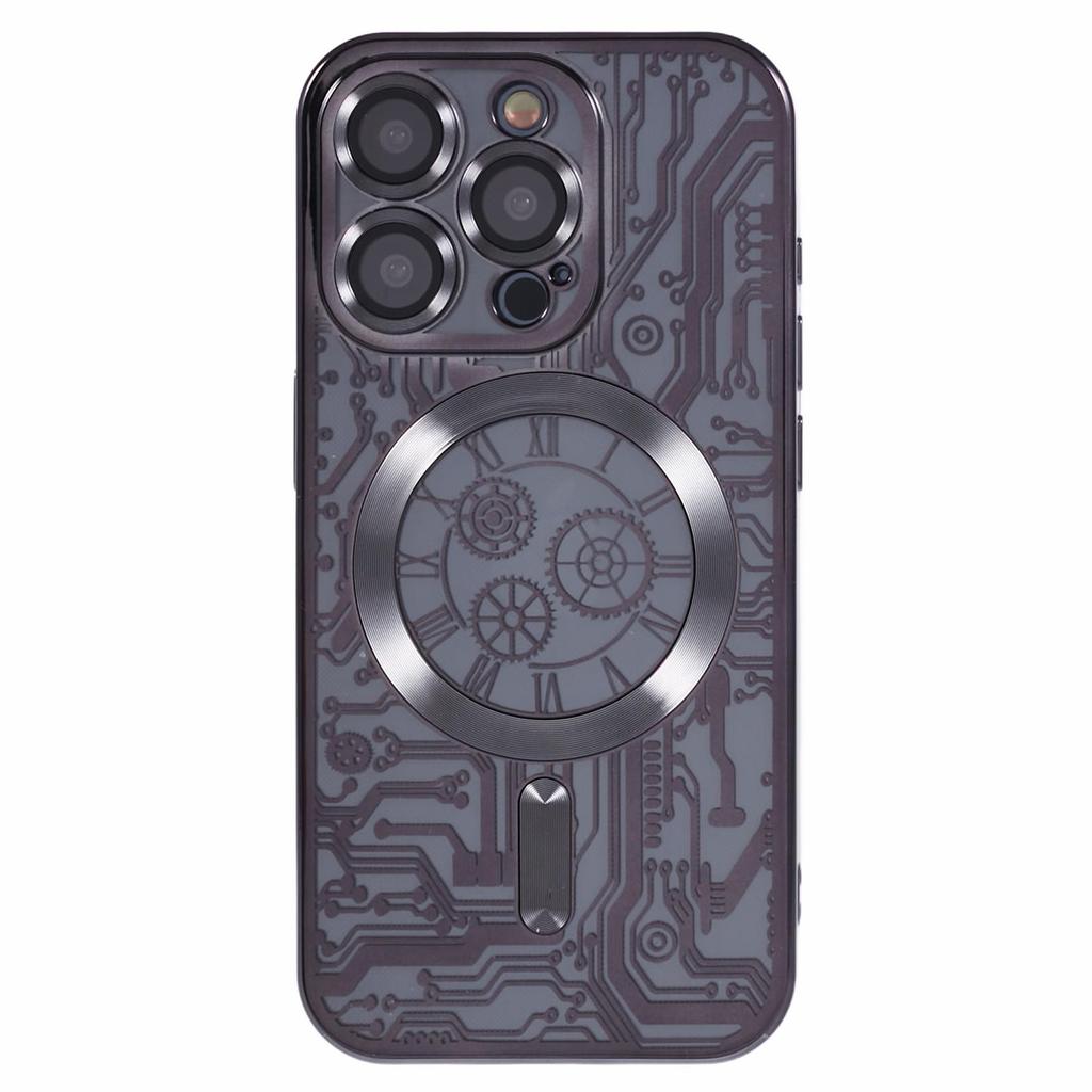AR Series For iPhone 13 Pro Case Compatible with MagSafe TPU Shockproof Phone Protective Cover