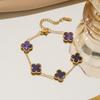 Four-leaf Clover Bracelet Women's Jewelry Accessories New High-end Bracelet