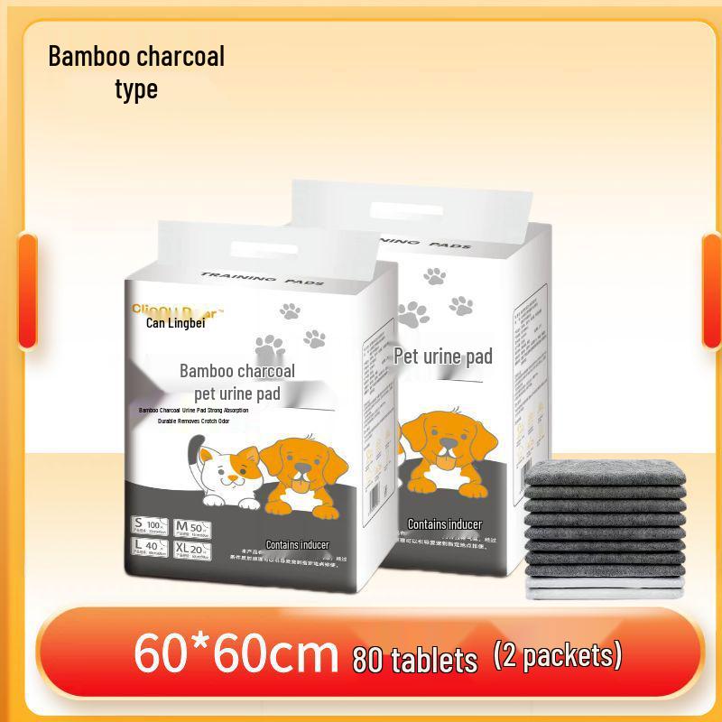 Bamboo Charcoal Absorbent Pet Pads for Dogs, Cats, and Rabbits