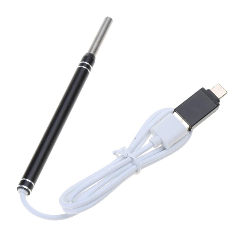 Ear Wax Remover,USB Otoscope Earwax Remover Tool Ear Endoscope with LED Light,Visual Ear Scope Camera Safe Ear Pick