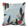 Green plants and flowers pattern series Digital printing short plush pillow covers for car sofa office cushion cover home goods
