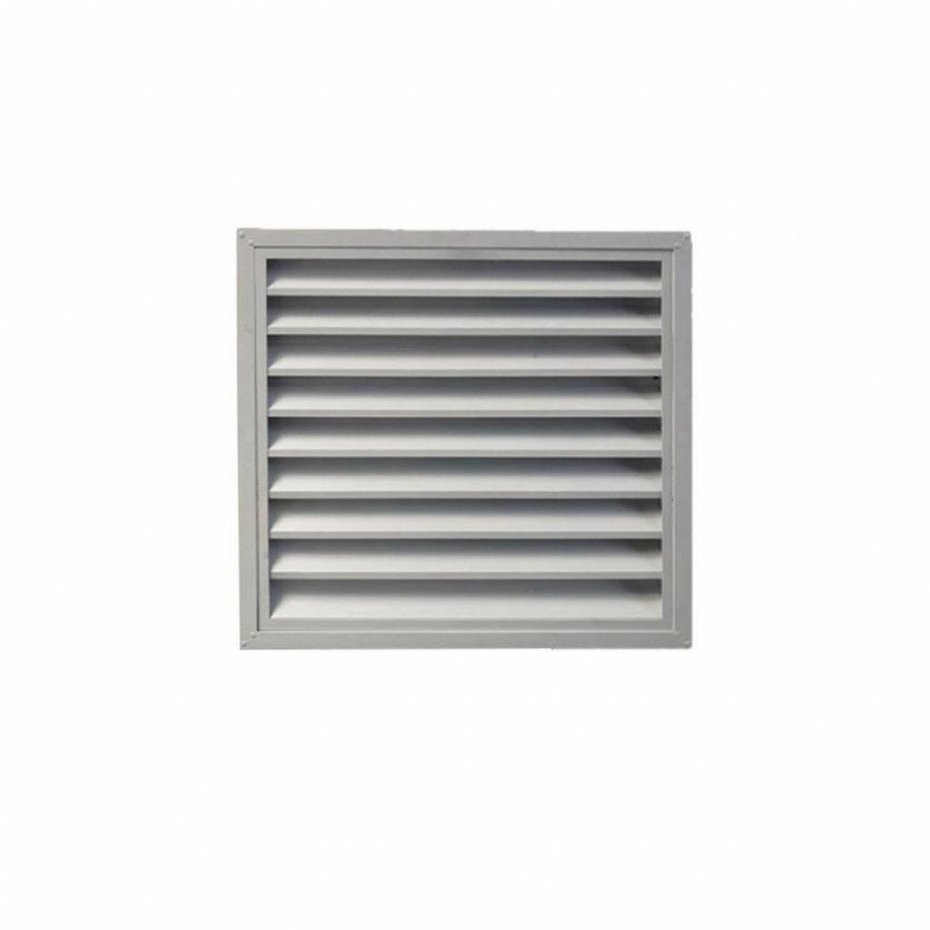 Low-Profile Aluminum Vent Cover | Wall Ventilation Grille, Louvered Vent, for