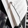 1Pair Adjustable Piano Page Holder Portable Piano Score Holder Music Stand Clip  for Sheet Music