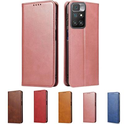 Pro pouzdro Redmi 10 2022 Pouzdro na telefon Xiaomi Redmi 10 4G Kožené peněženkové vyklápěcí pouzdro Pro Xiaomi Redmi 10 Prime Redmi 10 5G Kryt Fundas