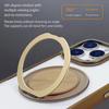 For iPhone 14/13 Magnetic Case Acrylic TPU Phone Back Cover with Kickstand