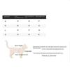 Winter Cat Clothes Thickened Warm, Cartoon Embroidery Plush Pet Coat for Cats – 4 Sizes S-XL