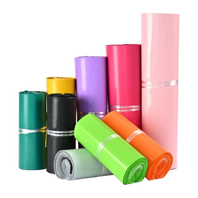 Large Colored Waterproof Courier Bags for E-commerce and Clothing