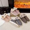 Waterproof bag and cotton slippers women's autumn and winter 2025 new velvet thickened warm outer wear cotton shoes women's snow boots