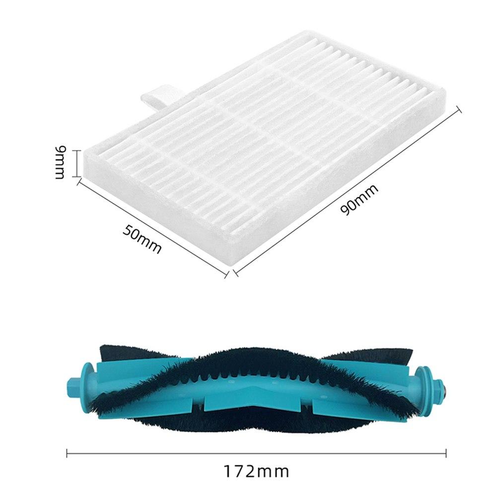 1 Set For Ultenic D10 Main Side Brush Filter Kit Vacuum Cleaner Accessories Household Supplies Cleaning Spare To Replace