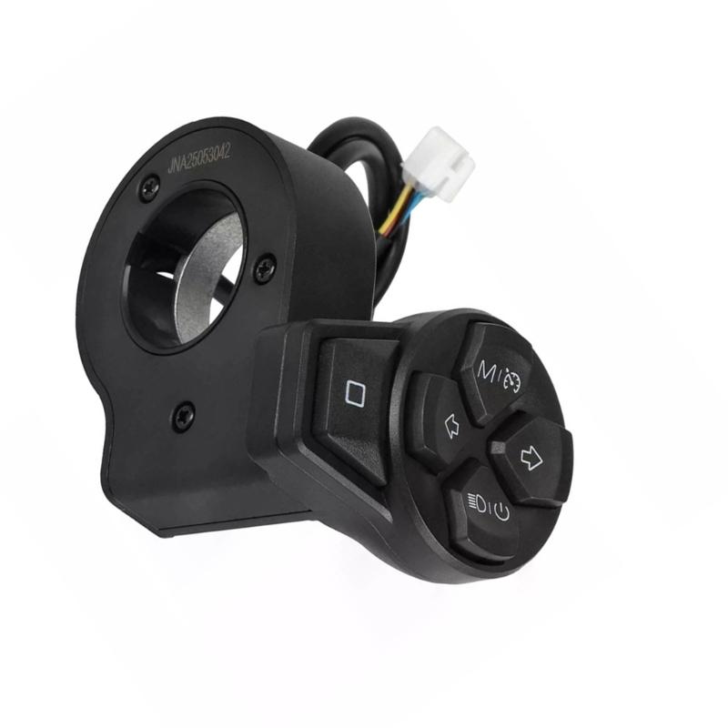 Waterproof Headlight Button Switches Replacement Electric Scooter Turn Signal Switches for ZT3/G3/F3 Scooter Accessories