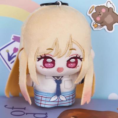 Anime My Dress Up Darling Plyšová panenka Přívěsek 10 cm Kitagawa Marin Plyšová hračka Fanoušci Sběratelský Dárek Dekorace Kitagawa Marin Cosplay