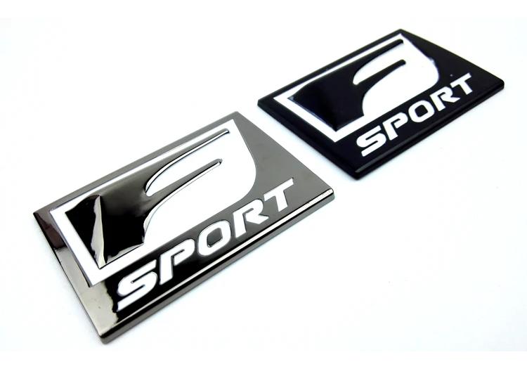 Car Sticker F-SPORT Logo Fender Decal Trunk Letter Badge for Lexus Toyota Honda Nissan Mercedes Benz Jaguar Volvo Decoration ZZ25