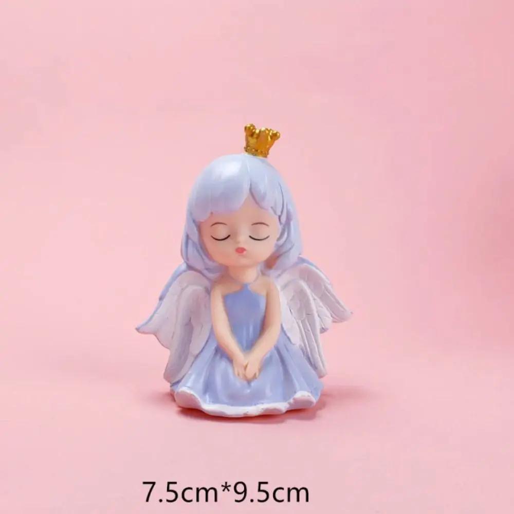 Event & Party PVC Anime Figure Cake Topper DIY Barking Angel Cake Topper Girl Cake Decorating Supplies Cake Decorate Home