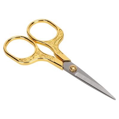 Retro Scissor Vintage Sewing Scissors for  Embroidery Craft Needle Work Art WorkGold