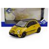 Solido Fiat Abarth Diecast Car 1/18 Scale Fiat F595 Abarth 2024 (Yellow)