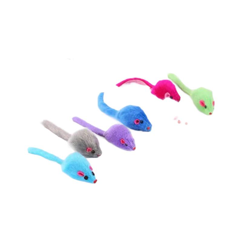 Plush Simulation Mouse Cat Toy for Self-Entertainment