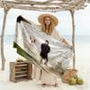 Messi's Wall Pose Beach Towel Super Soft Microfiber Quickdry Fabric Comfortable Lightweight