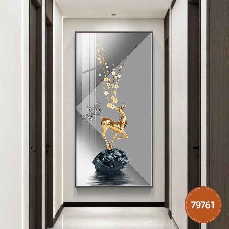 Текстурная масляная живопись JINGRUIXIANG Fulu Shuangxing (40х80см)