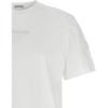 Moncler Logo Round Neck Short Sleeve T-Shirt Men Tops White K10918C0002089AWA-002
