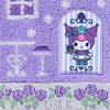 Sanrio ANNA SUI Ručník Kapesník KUROMI Japonsko NOVÝ