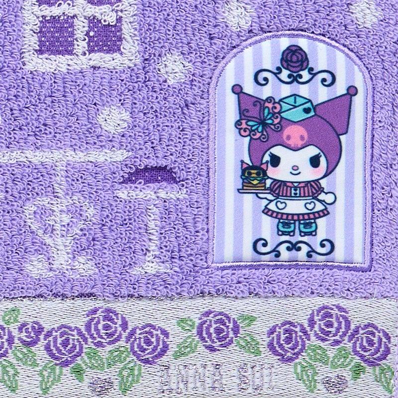 Sanrio ANNA SUI Towel Handkerchief KUROMI Japan NEW