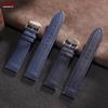 12/14/16/18/20/22mm Universal Watch Band Thin Smooth Watch Straps Men Women Vintage Belt Bracelet Soft Comfortable Leather Strap