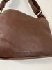 MIU Archive Genuine Leather Brown Shoulder Bag Y2K Vintage from Japan Used