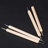 4pcs DIY Pottery Ball Stylus Polymer Clay Sculpting Embossing Modeling Craft Tools