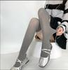 Women's Sheer Autumn Velvet Thigh-High Stockings: Over-the-Knee, Mid-Calf, Black Silk